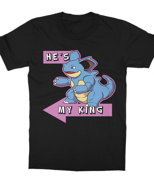 Ő az én Királyom! Ő az én Királyom! Póló - Pokemon - RenoViol