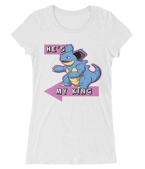 Ő az én Királyom! Ő az én Királyom! Póló - Pokemon - RenoViol