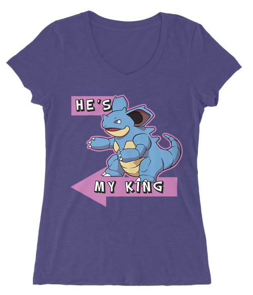 Ő az én Királyom! Ő az én Királyom! Póló - Pokemon - RenoViol