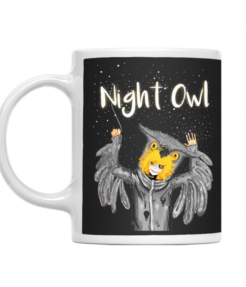Night Owl Night Owl Póló - - Rotnoir