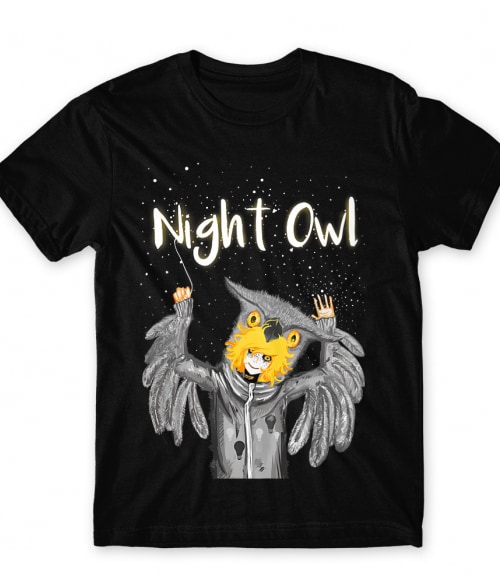 Night Owl Night Owl Póló - - Rotnoir