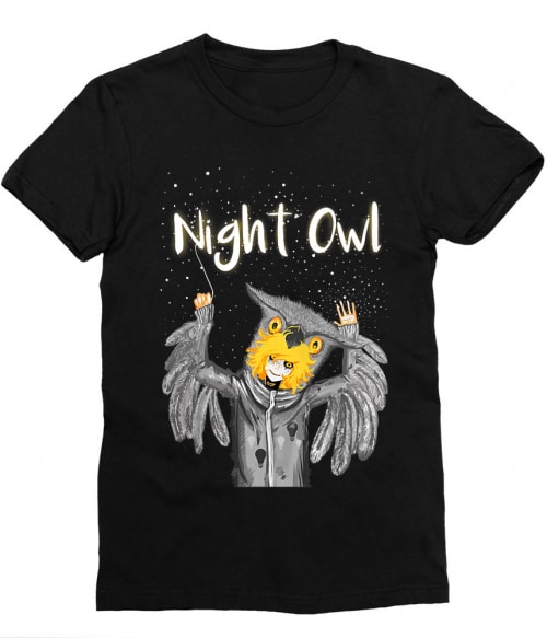 Night Owl Night Owl Póló - - Rotnoir