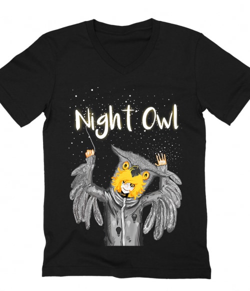 Night Owl Night Owl Póló - - Rotnoir