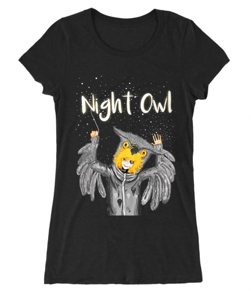 Night Owl Night Owl Póló - - Rotnoir
