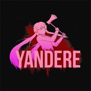 Gasai Yuno yandere Gasai Yuno yandere Póló - The Future Diary - Timmer