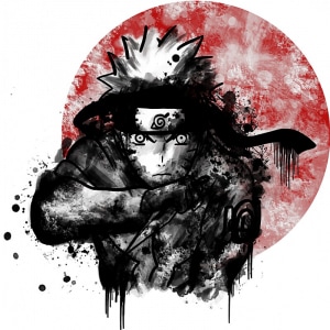 Naruto moon Naruto moon Póló - Naruto - Timmer