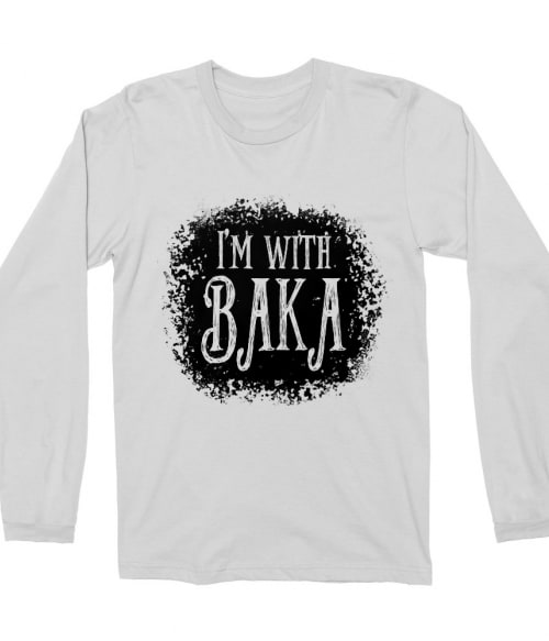 I'm with Baka – Tim Burton style I'm with Baka – Tim Burton style Póló -