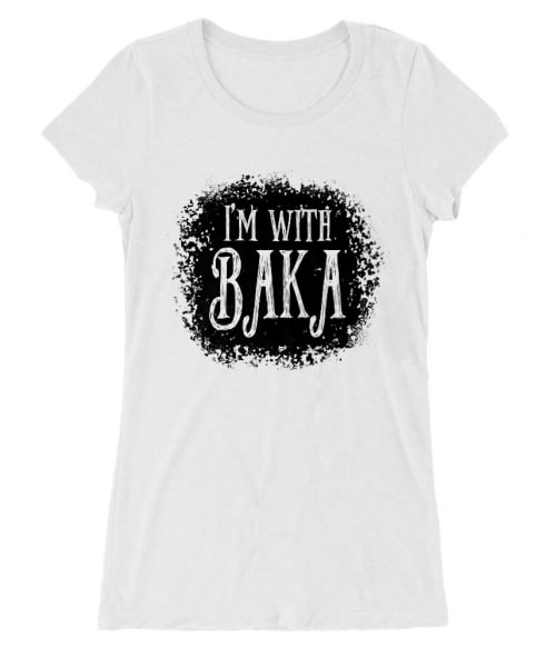 I'm with Baka – Tim Burton style I'm with Baka – Tim Burton style Póló -