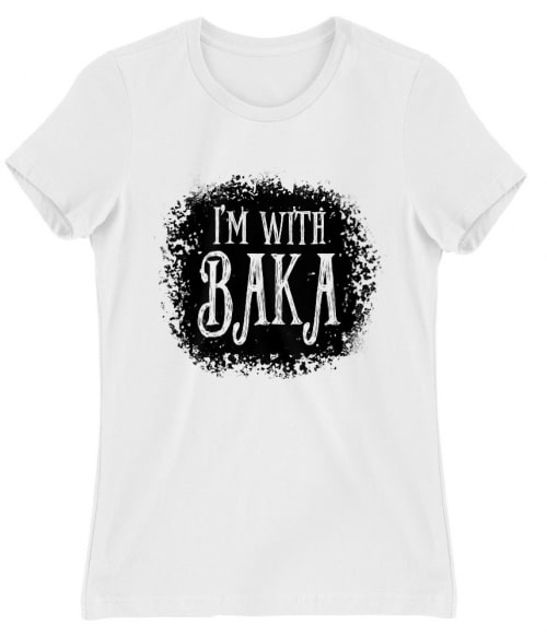 I'm with Baka – Tim Burton style I'm with Baka – Tim Burton style Póló -