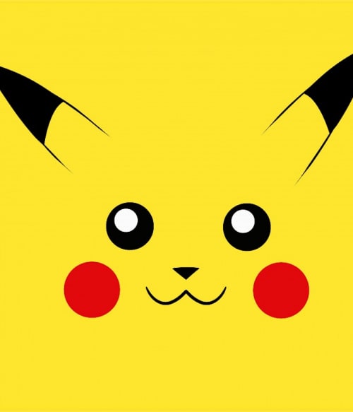 Pikachu face Pólók, Pulóverek, Bögrék - Pokémon