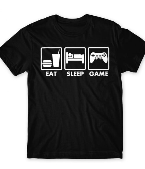 Eat-Sleep-Game Eat-Sleep-Game Póló -