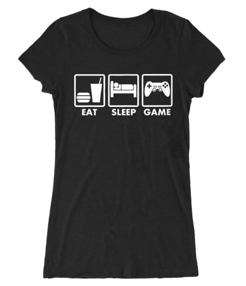 Eat-Sleep-Game Eat-Sleep-Game Póló -