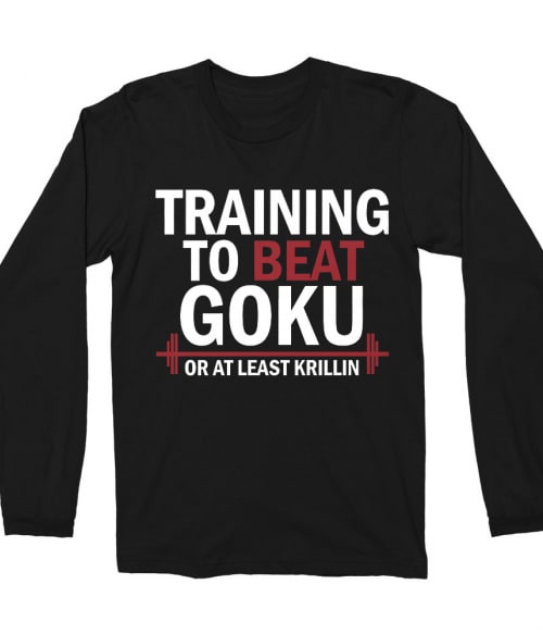 Training to beat Goku Training to beat Goku Póló - Dragon Ball