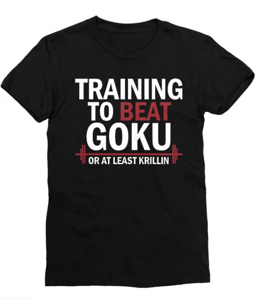 Training to beat Goku Training to beat Goku Póló - Dragon Ball