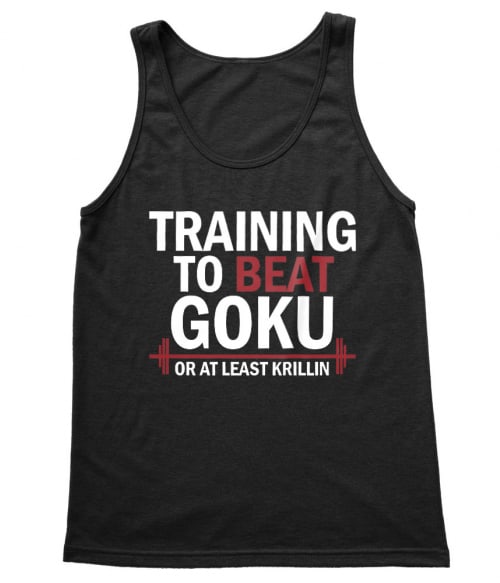 Training to beat Goku Training to beat Goku Póló - Dragon Ball