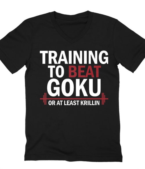Training to beat Goku Training to beat Goku Póló - Dragon Ball