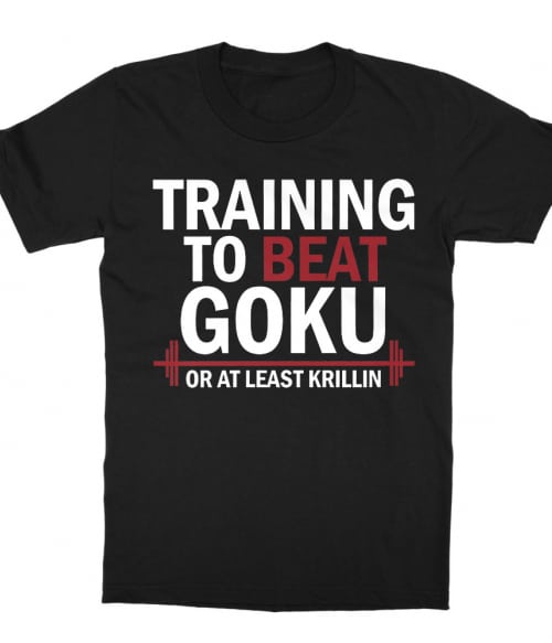 Training to beat Goku Training to beat Goku Póló - Dragon Ball