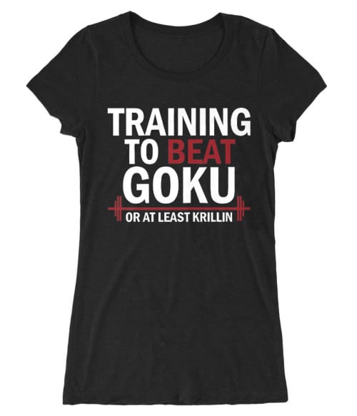 Training to beat Goku Training to beat Goku Póló - Dragon Ball