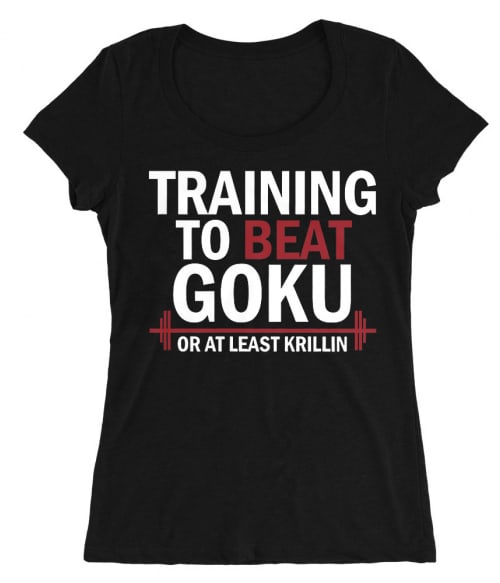 Training to beat Goku Training to beat Goku Póló - Dragon Ball