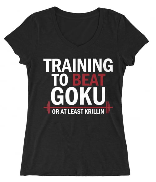 Training to beat Goku Training to beat Goku Póló - Dragon Ball