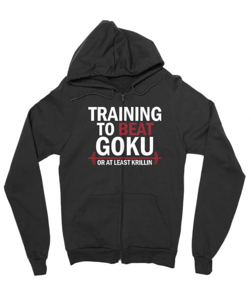 Training to beat Goku Training to beat Goku Póló - Dragon Ball