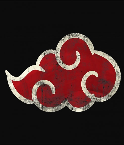 Akatsuki cloud logo Póló - Naruto