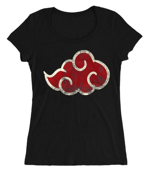 Akatsuki cloud logo Akatsuki cloud logo Póló - Naruto