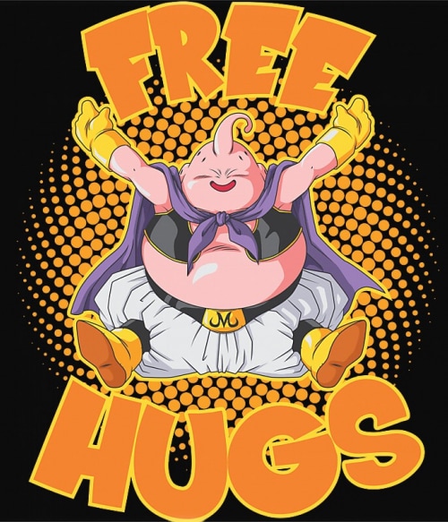 Free Hugs Póló - Dragon Ball Z - VikingSkull