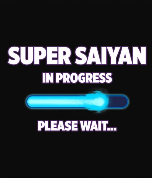 Super Saiyan in progress Póló - Dragon Ball - VikingSkull